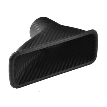 1 Комплект автомобильных универсальных воздухозаборников ABS Вентиляционные отверстия в переднем бампере с текстурой из углеродного волокна