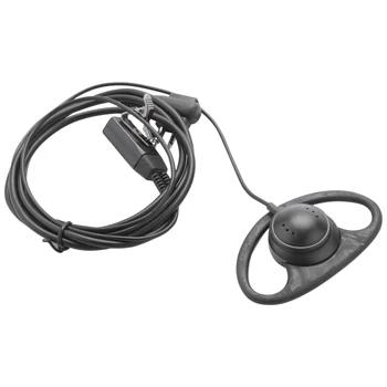 2-контактный усовершенствованный D-образный зажим для наушников Ptt Headset с микрофоном для Motorola