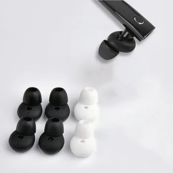 2 пары силиконовых противоскользящих вкладышей для замены ушных наконечников Samsung Gear Circle с Bluetooth-совместимыми гелями для наушников