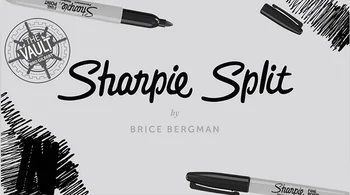 2022 Sharpie Split от Брайса Бергмана Волшебные трюки