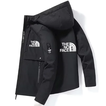 2023 Корейская версия куртки, мужская ветрозащитная куртка на молнии, весенне-осенняя повседневная куртка, уличная модная спортивная куртка, мужская