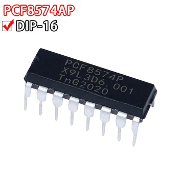 5ШТ PCF8574AP PCF8574P расширитель ввода-вывода с 8-разрядным встроенным чипом DIP16 PCF8574