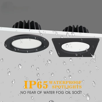 IP65 Водонепроницаемые светодиодные потолочные светильники мощностью 15 Вт 12 Вт, современные потолочные светильники для домашнего декора, точечный светильник для ванной комнаты lampara