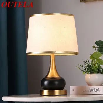 OUTELA Nordic Настольная лампа LED креативные современные прикроватные тумбочки Роскошный простой декор для дома Гостиной кабинета спальни