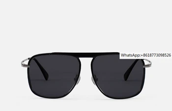 P28158 Классические солнцезащитные очки с двойным лучом для мужчин, ретро солнцезащитные очки, нейлоновая сетка, красные очки, солнцезащитные очки для рыбалки с антибликовым покрытием