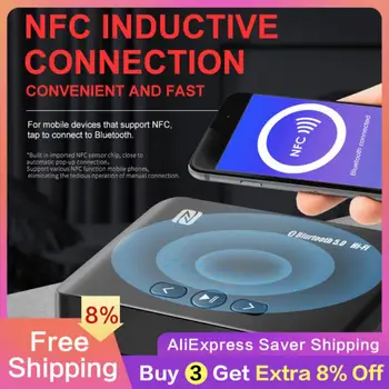 Адаптер Nfc Энергосберегающий аудиоприемник Abs, совместимый с Bluetooth адаптер, аудиоприемник с защитой от помех