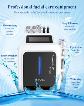 Антивозрастная RF-био-гидродермабразия 10 в 1, многофункциональное салонное устройство для чистки кожи