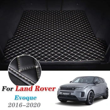 Багажник Грузовой Кожаный Вкладыш Коврик Для Багажника Автомобиля Ковер Для Пола Грузового Отсека Грязезащитный Для Land Rover Range Rover Evoque 2016-2020
