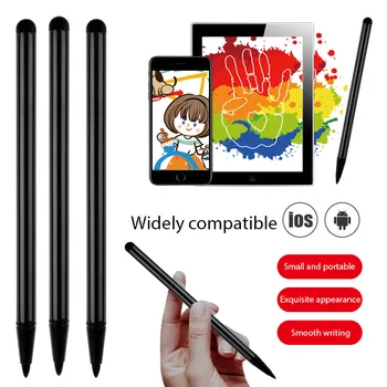 Высококачественный стилус для планшета Samsung Huawei Универсальная ручка с сенсорным экраном 2 В 1 Емкостная ручка для стилуса мобильного телефона