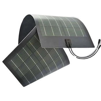 Гибкая солнечная фотоэлектрическая панель UNISOLAR мощностью 350 Вт CIGS для фальцевой металлической кровли