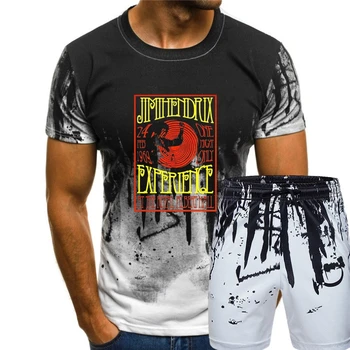 Джими - Винтажная футболка Hendrix Retro Concert 3 TeeT-Shirt