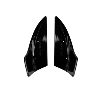 Для Mercedes-Benz C-Class W206 AMG C200 C260 C43 Brabus Передний бампер Угол наклона губ Диффузор Сплиттер Спойлер Диффузор Черный