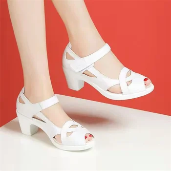 Женские сандалии MODX 2023 на мягкой подошве m2, удобная обувь для матери, летняя кожа