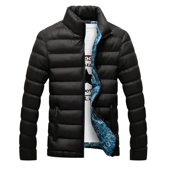 Зимний пуховик, мужская хлопчатобумажная куртка, утепленная теплая кожаная ветровка, водонепроницаемая куртка, большой размер