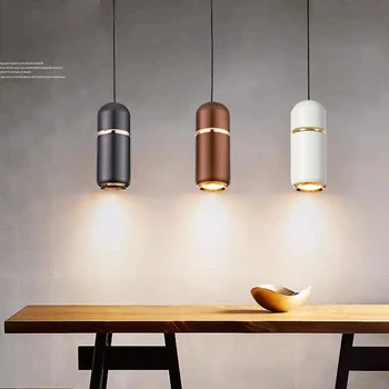 Лампа, современные подвесные светильники, светодиодная 5 Вт, металлическая мини-люстра в скандинавском стиле, креативный декор в помещении, небольшой подвесной потолочный светильник для