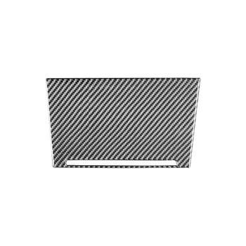 Наклейка для Отделки Передней Панели Ящика Для Хранения из Декоративного Углеродного Волокна для Аксессуаров Skoda Octavia A7 2015-2020