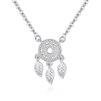 Новые поступления, Ожерелья и подвески-ловцы снов из стерлингового серебра 925 пробы Для женщин, Модные ювелирные изделия из стерлингового серебра