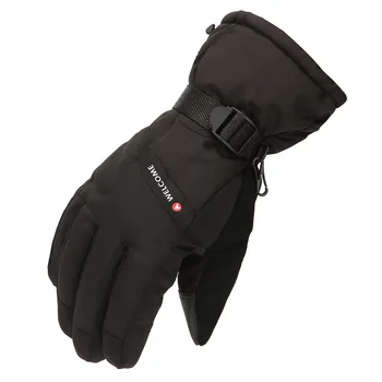 Перчатки для взрослых, Ветрозащитные перчатки, теплые лыжные перчатки и зимние перчатки, перчатки - варежки