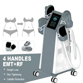 Профессиональная электромагнитная машина для красоты EMSlim, ориентированная на уменьшение жира, похудение, наращивание мышц, похудение, подтяжка кожи