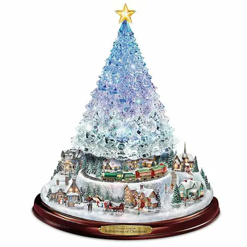 Рождественская наклейка размером 20x30 см, Декоративный кристалл Санта-Клауса, Веселая Рождественская елка, Снеговик, Сноуборд своими руками, Наклейка на багаж, холодильник