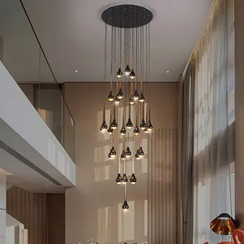 Современная столовая lamparas decoracion hogar moderno умные подвесные светильники салонные люстры для столовой