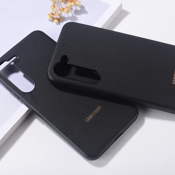 Текстурированный противоударный чехол для Samsung Galaxy S23 Ultra Plus, модный чехол-бампер в деловом стиле для S23Ultra, S23Plus, S23 Fundas