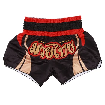 Шорты, Мужские боксерские штаны Муай Тай, Тренировочные шорты для кикбоксинга в клетку, Детская Женская одежда с вышивкой для боевых искусств ММА
